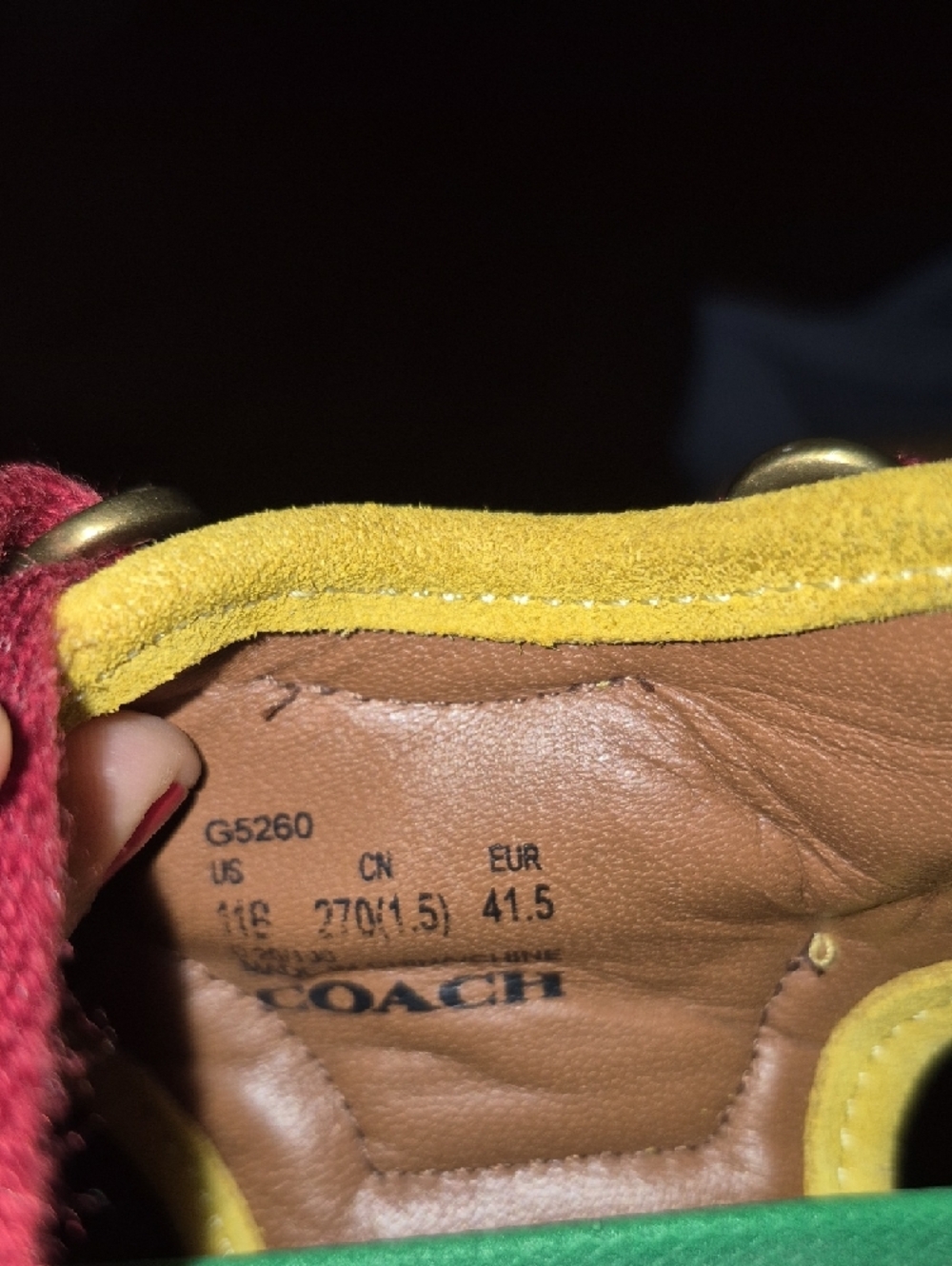 Colorblock Platform Sandal in Red, Yellow & Green - Picture 3 of 3